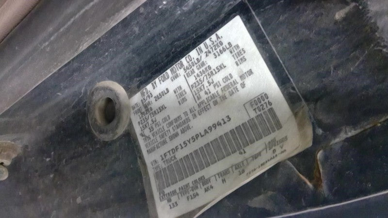 Rear Axle With ABS 3.08 Ratio Fits 87-96 BRONCO 1728815