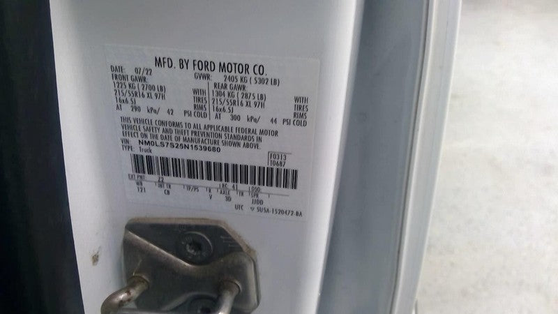 Driver Side View Mirror Power Small Fits 14-23 TRANSIT CONNECT 1740742
