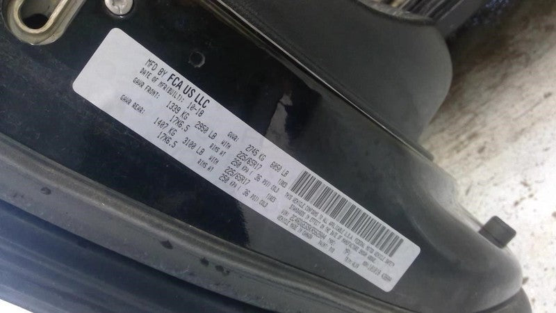 CARAVAN   2019 Seat Rear 2021483
