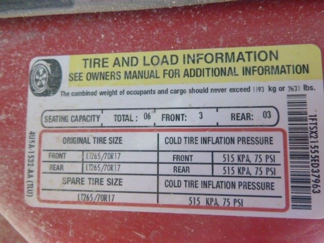 AC Compressor 10-415 4-1/2" Pulley Fits 05-07 FORD F250SD PICKUP 19098