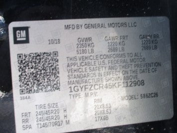 Transmission FWD Fits 19-22 XT4 1554405