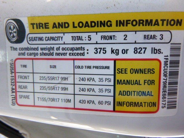 Engine Gasoline 2.5L VIN 7 8th Digit Fits 18-20 FUSION 1085144
