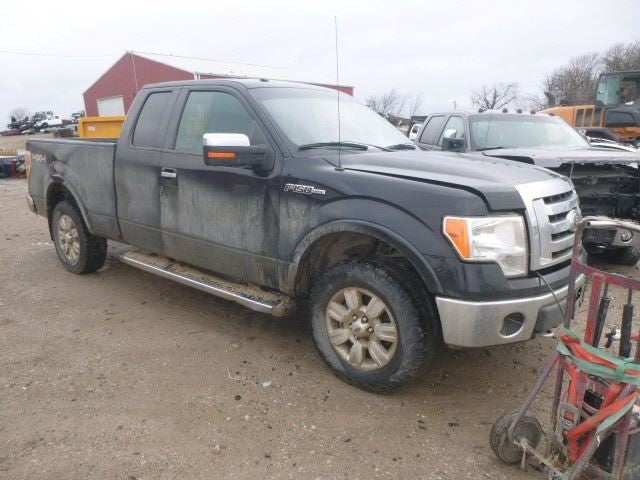 Driver Rear Door Glass Super Cab 4 Door Fits 04-14 FORD F150 PICKUP 15