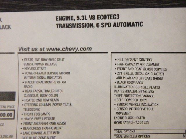 Transfer Case Opt Nqh ID 84467437 Fits 16-20 TAHOE 1563496