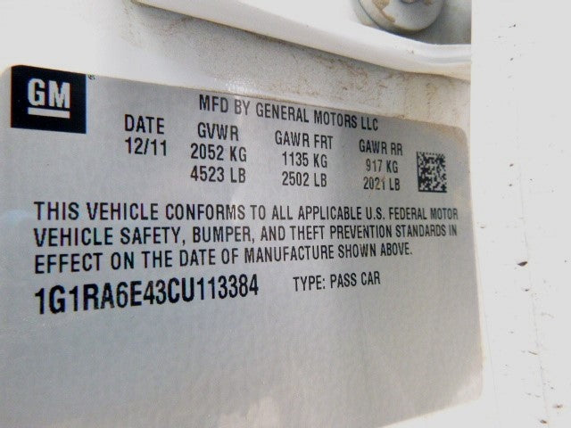 Engine ECM Hybrid-electric Drive Motor Control Fits 11-15 VOLT 1587782