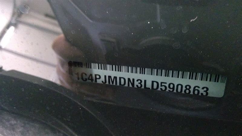 Driver Left Tail Light Quarter Panel Mounted Fits 19-23 CHEROKEE 16483
