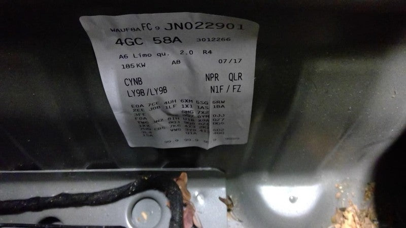 Audio Equipment Radio Amplifier Fits 17-18 AUDI A6 1743281