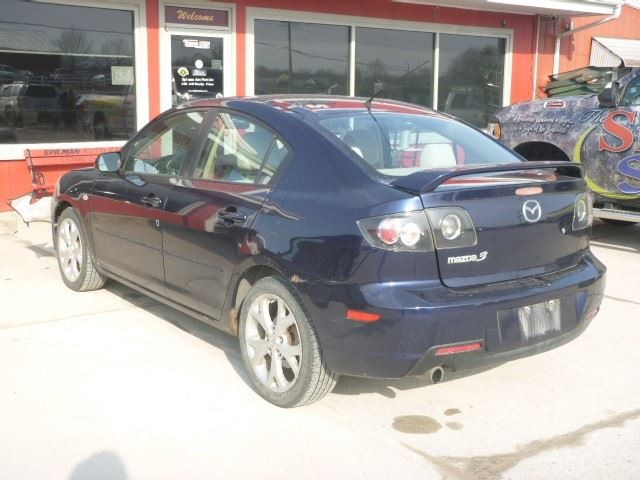 Driver Side View Mirror Power Non-heated Fits 07-09 MAZDA 3 1479541