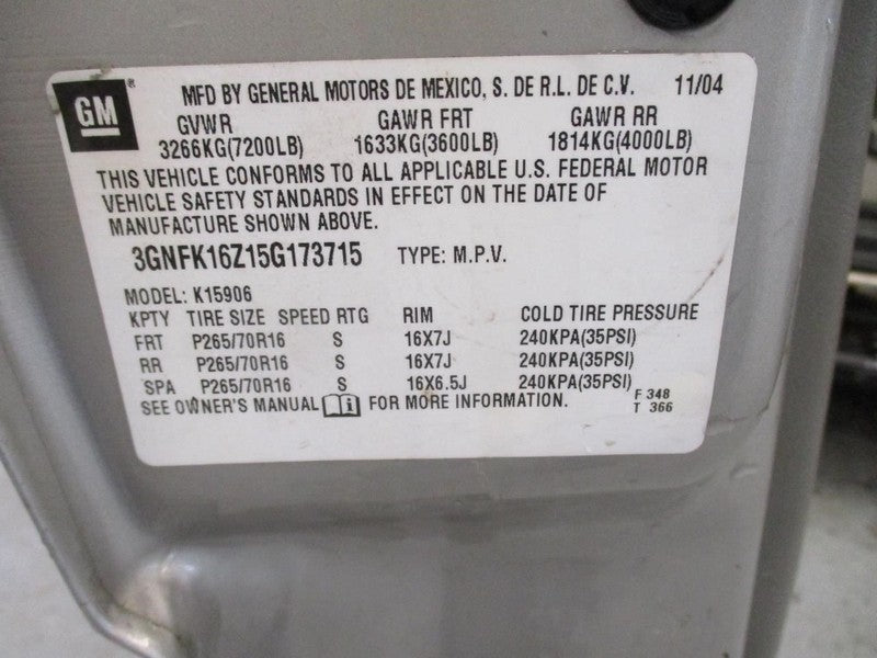 Alternator Classic Style Creased Door Skin Fits 05-07 SIERRA 1500 PICK
