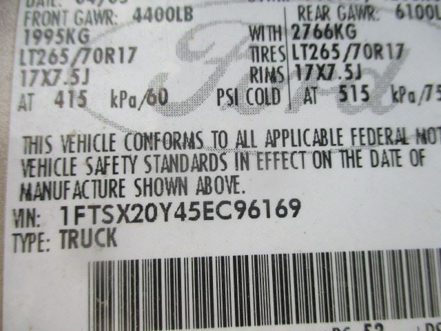 Passenger Sun Visor s Regular Cab Fits 02-07 FORD F250SD PICKUP 157165