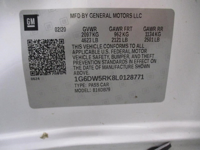 Cadillac CT5 2020 Headrest Used 5319