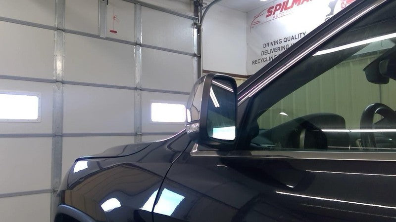 Driver Side View Mirror Power Heated Chrome Fits 14-18 GRAND CHEROKEE 