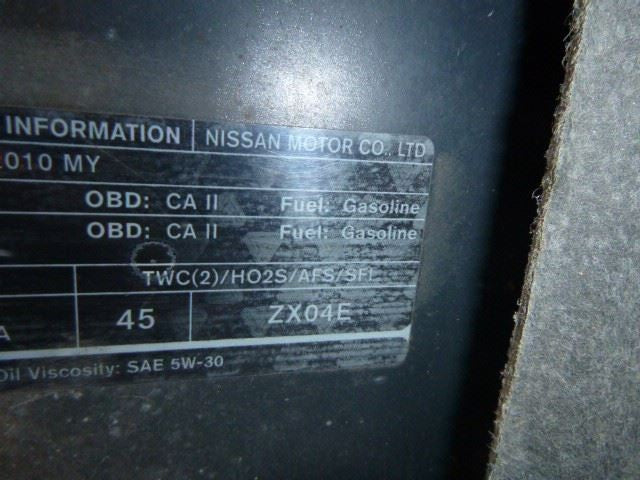 Passenger Side View Mirror Power Sedan Heated Fits 07-12 ALTIMA 144603