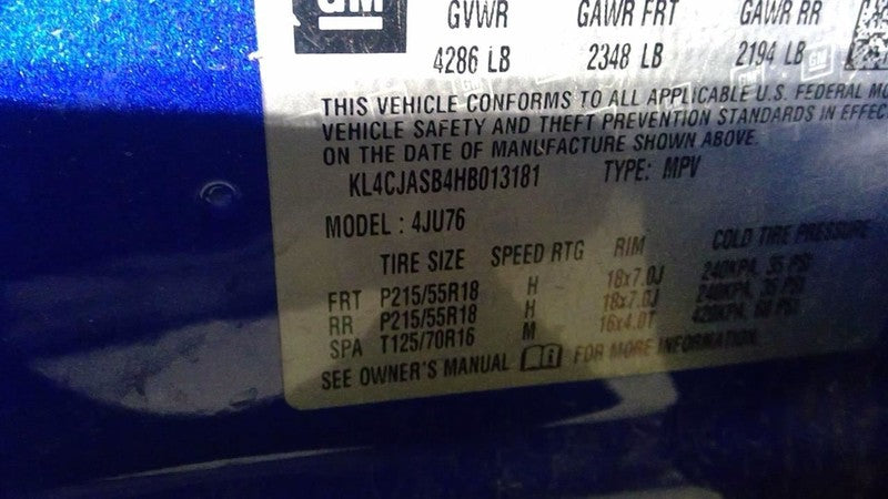 Starter Motor Fits 14-21 ENCORE 1691883