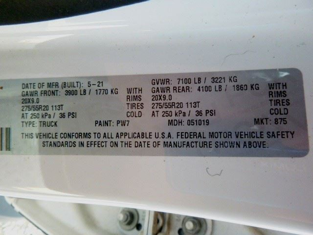 Driver Front Seat  Bench Cloth Fits 19-25 DODGE 1500 PICKUP 1599830