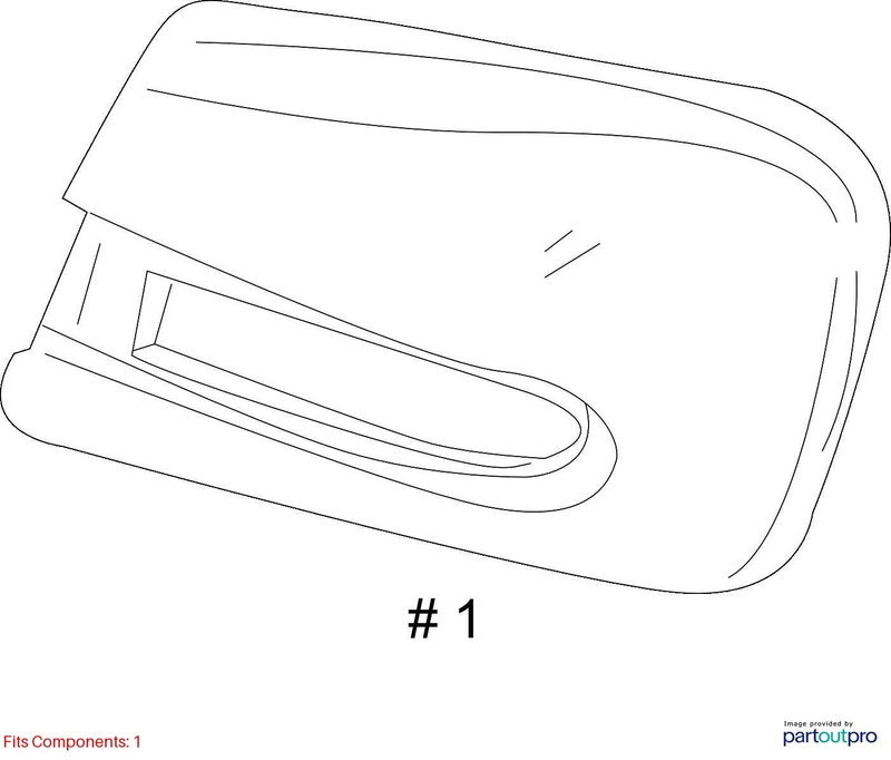 Driver Headlight Notched Full Width Grille Bar Fits 02-09 TRAILBLAZER 