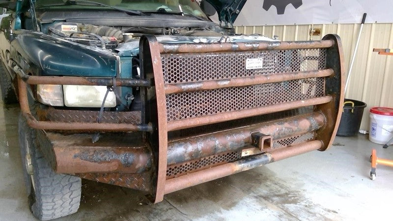 Passenger Headlight Without Sport Model Fits 94-02 DODGE 2500 PICKUP 1