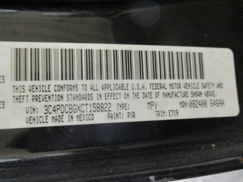 Brake Master Cylinder Single Piston Caliper Fits 09-12 JOURNEY 1937394