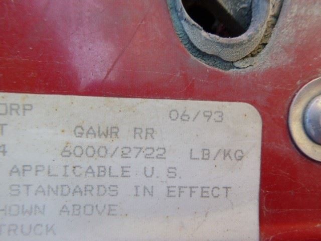 Rear Axle 2WD 5.7L Full-floating Fits 90-00 CHEVROLET 2500 PICKUP 1147