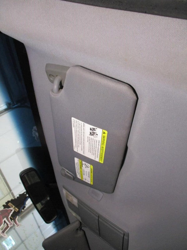 Driver Sun Visor Crew Cab With Mirror Fits 11-14 FORD F150 PICKUP 2015