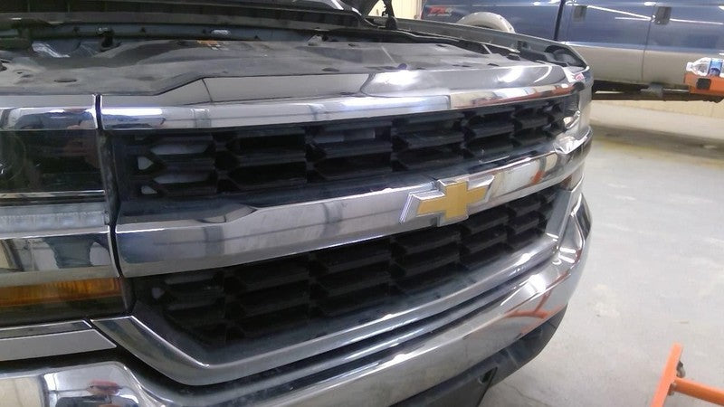 Grille Classic Style Chrome Surround Fits 16-19 SILVERADO 1500 PICKUP 