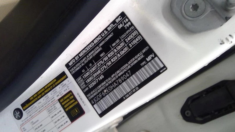 Seat Belt Front 292 Type Suv Coupe VIN E Fits 16-19 MERCEDES GLE-CLASS