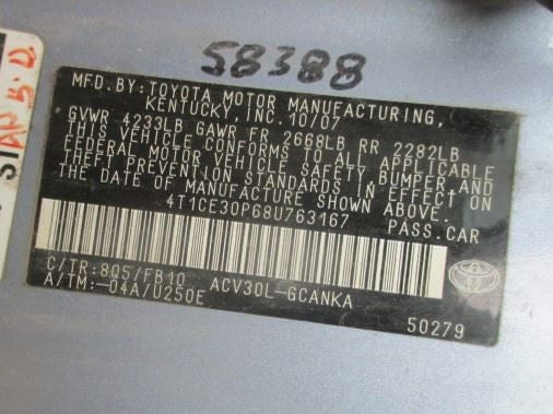 Steering Gear/Rack Power Rack And Pinion Fits 04-08 SOLARA 1610784