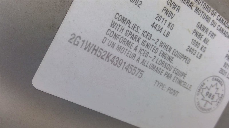 AC Compressor 6-231 Fits 96-04 REGAL 1679172