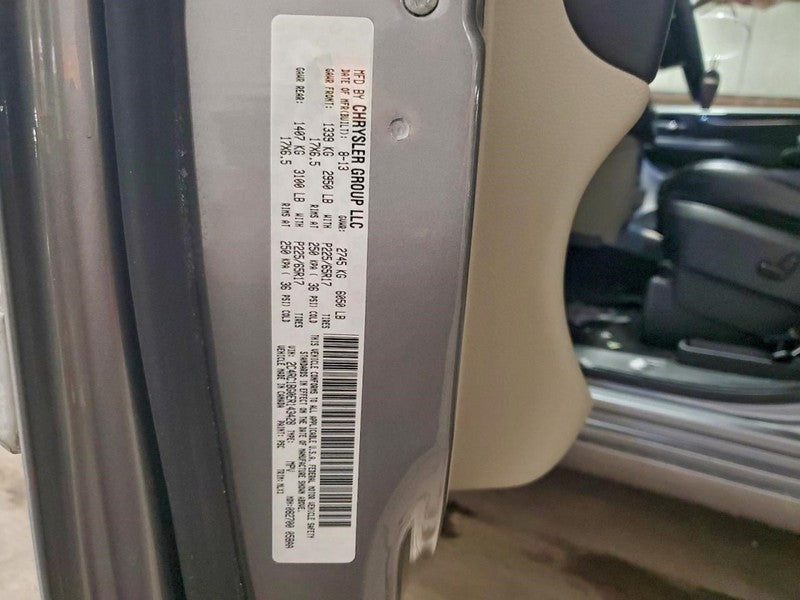 Console Front Floor With Sliding Cover Opt CA9 Fits 12-20 CARAVAN 1896