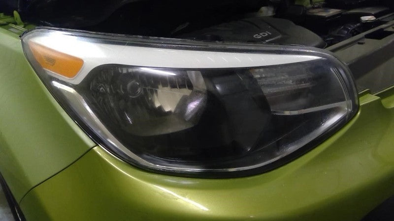 Passenger Headlight Model Halogen Without LED Accent Fits 14-19 SOUL 1