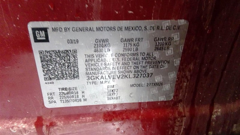 Transfer Case AWD Fits 18-22 TERRAIN 1628589