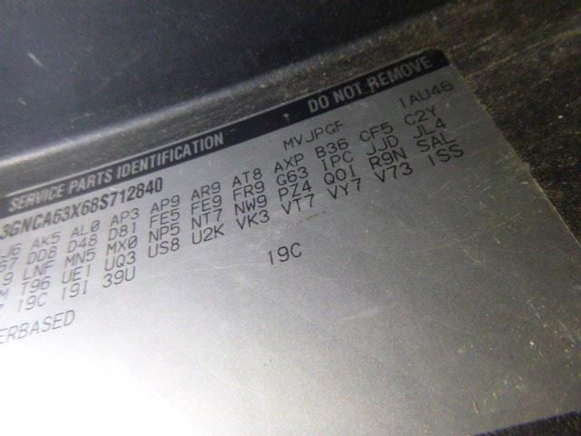HHR       2008 Seat Rear 1068407