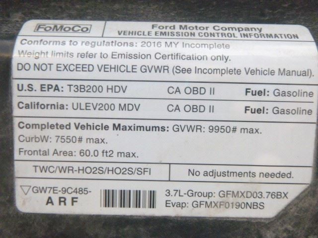 Passenger Sun Visor Cargo Van Low Roof Fits 15-19 TRANSIT 150 1618745