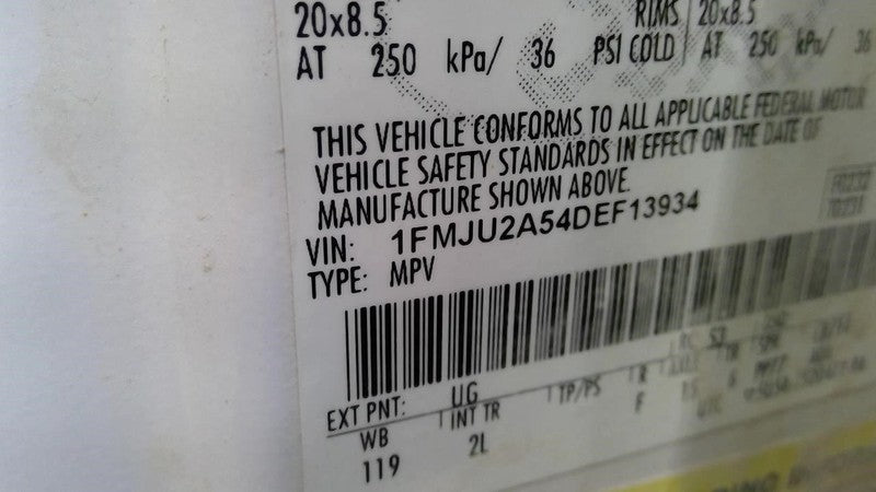 EXPEDITON 2013 Front Seat Track 2066725