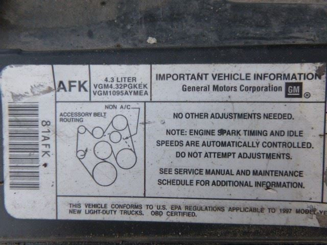 Steering Gear/Rack Power Steering Fits 95-05 BLAZER S10/JIMMY S15 1564